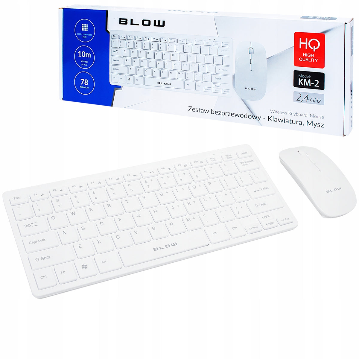 2 x SET BLOW KEYBOARD MOUSE WIRELESS MOUSE SLIM MINI PC TV SET Keyboard type membrane