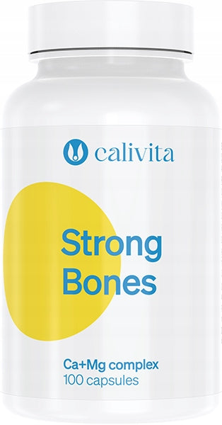 2 x STRONG BONES CaliVita 100 caps. calcium magnesium 2:1 chelate bone joints