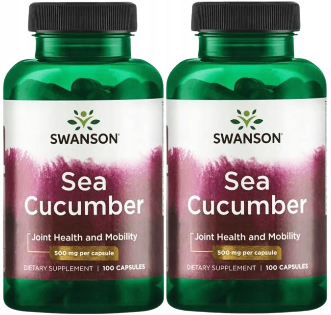 2 x Swanson Sea Cucumber 500 mg 100 kaps Anticoagulant effect