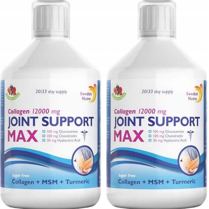 2 x Swedish Nutra BEEF COLLAGEN FOR DRINKING Joint Support MAX for joints BONES