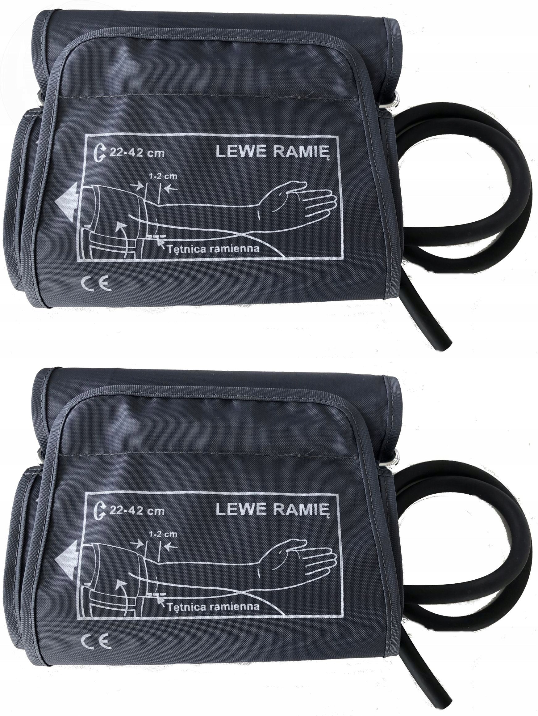 2 x UNIVERSAL BLOOD PRESSURE MONITOR CUFF 22-42cm