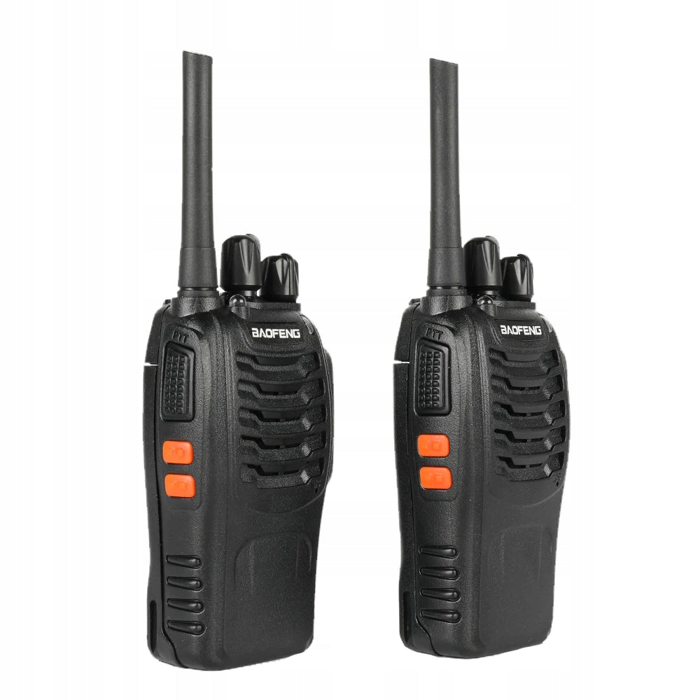 2 x WALKIE-TALKIE BF-88E BAOFENG MODEL BF-88E SUCCESSOR BF-888S Manufacturer code BT-88E