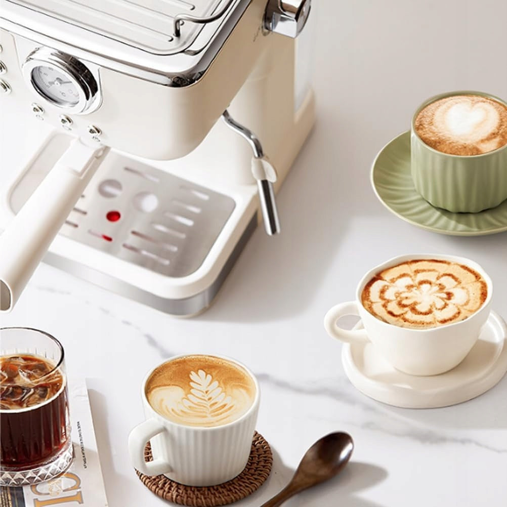 20 BAR, ESPRESSO AND CAPPUCCINO 1050W COFFEE MAKER, MILK FROTHER Packaging status original