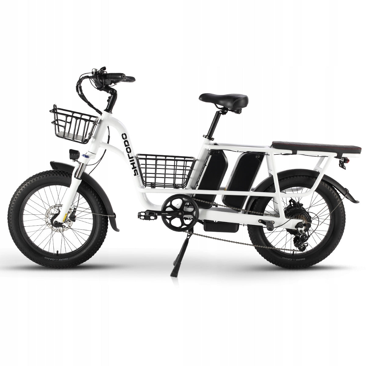 20''Electric CargoVehicle Traveller 1000W Dual Battery 48V35AH 45KM/H 120km Packaging status original