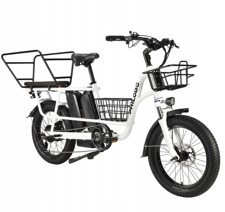 20''Electric CargoVehicle Traveller 1000W Dual Battery 48V35AH 45KM/H 120km