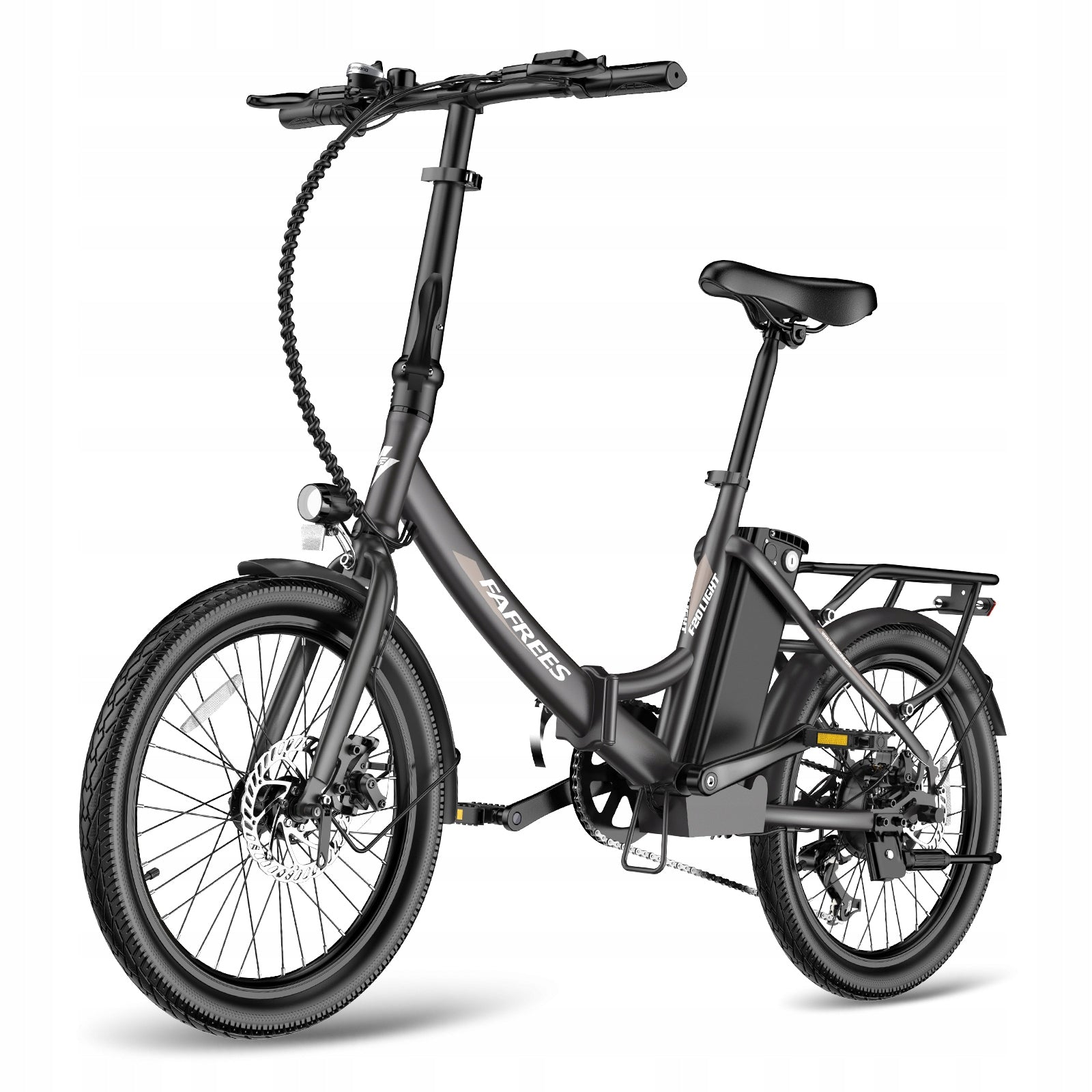 20" FAFREES F20 Light Electric Bike Folding 250W 20Ah 25KM/H 110KM Foldability partially assembled, calibrated