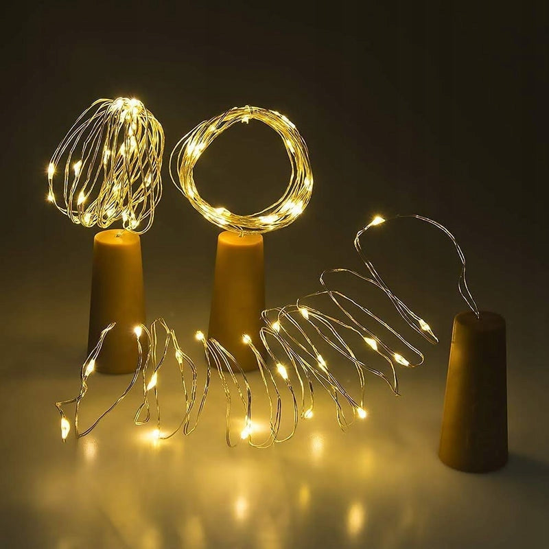 20 LED BATTERY OPERATED WIRE LIGHTS BOTTLE STOPPER EAN (GTIN) 5904888110125