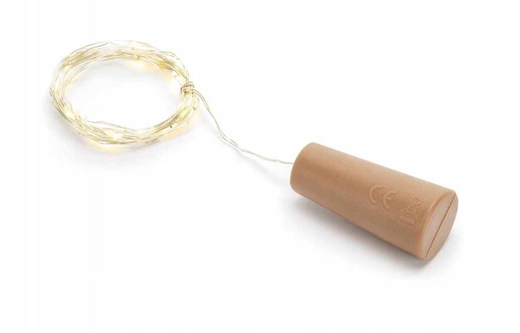 20 LED BATTERY OPERATED WIRE LIGHTS BOTTLE STOPPER Manufacturer code 5904888110125