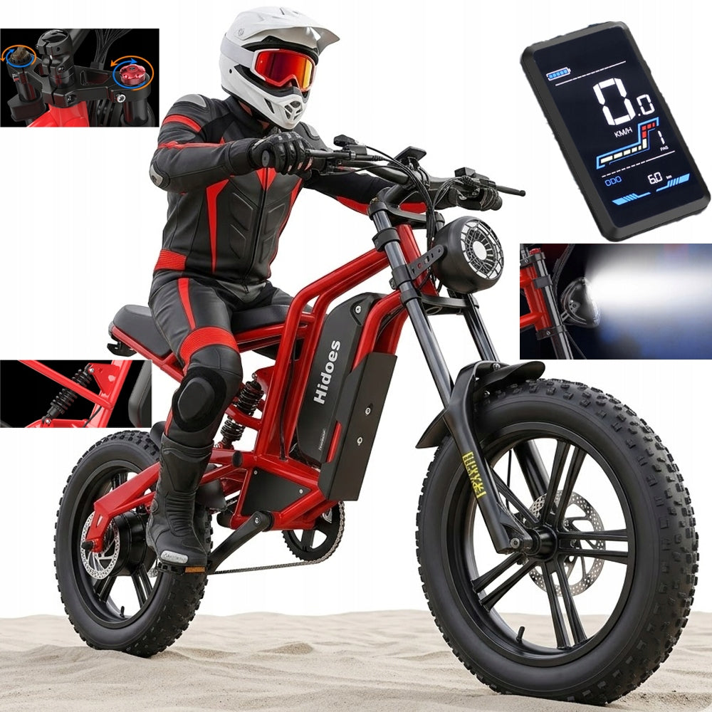 20" Off-road Hidoes HD-B6 Electric vehicle Hidoes B6 50KM/H 1200W 48V