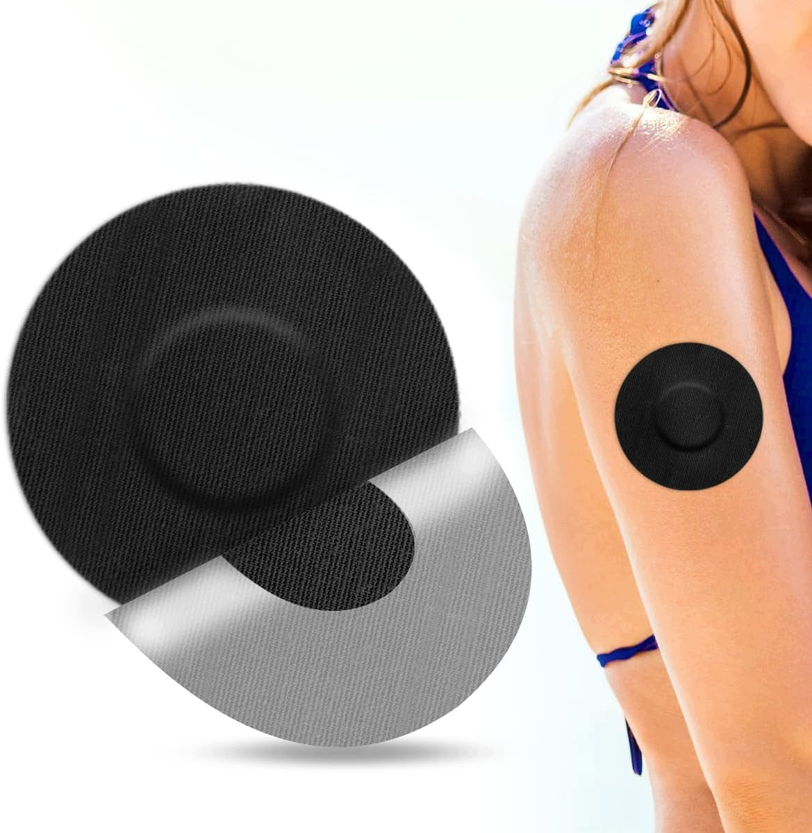 20 PATCHES FREESTYLE LIBRE 3 WATERPROOF BREATHABLE BLACK