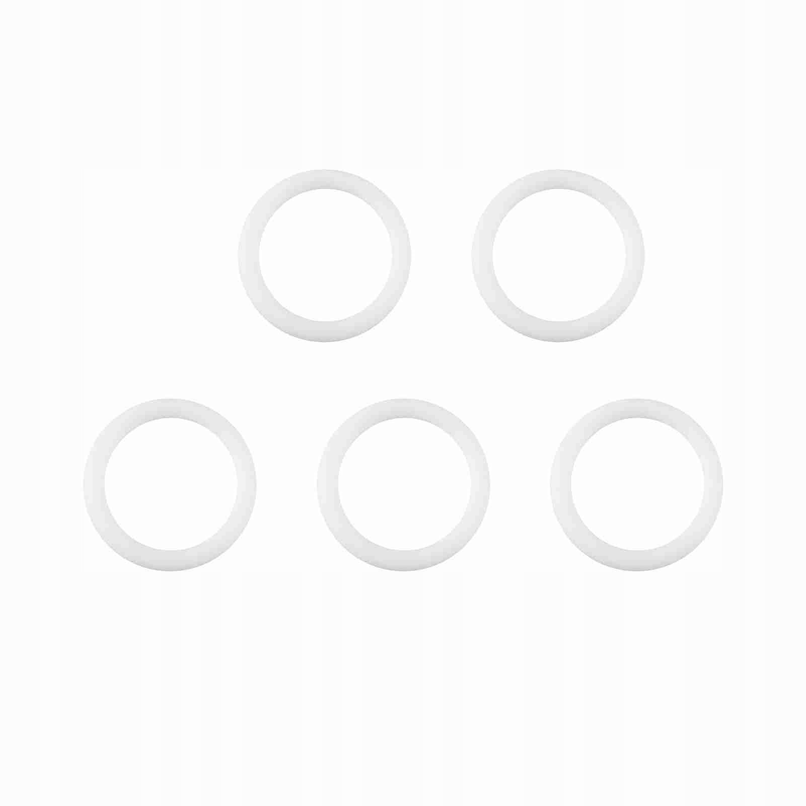 20 Pcs Silicone Secure O-Rings for Chain 15