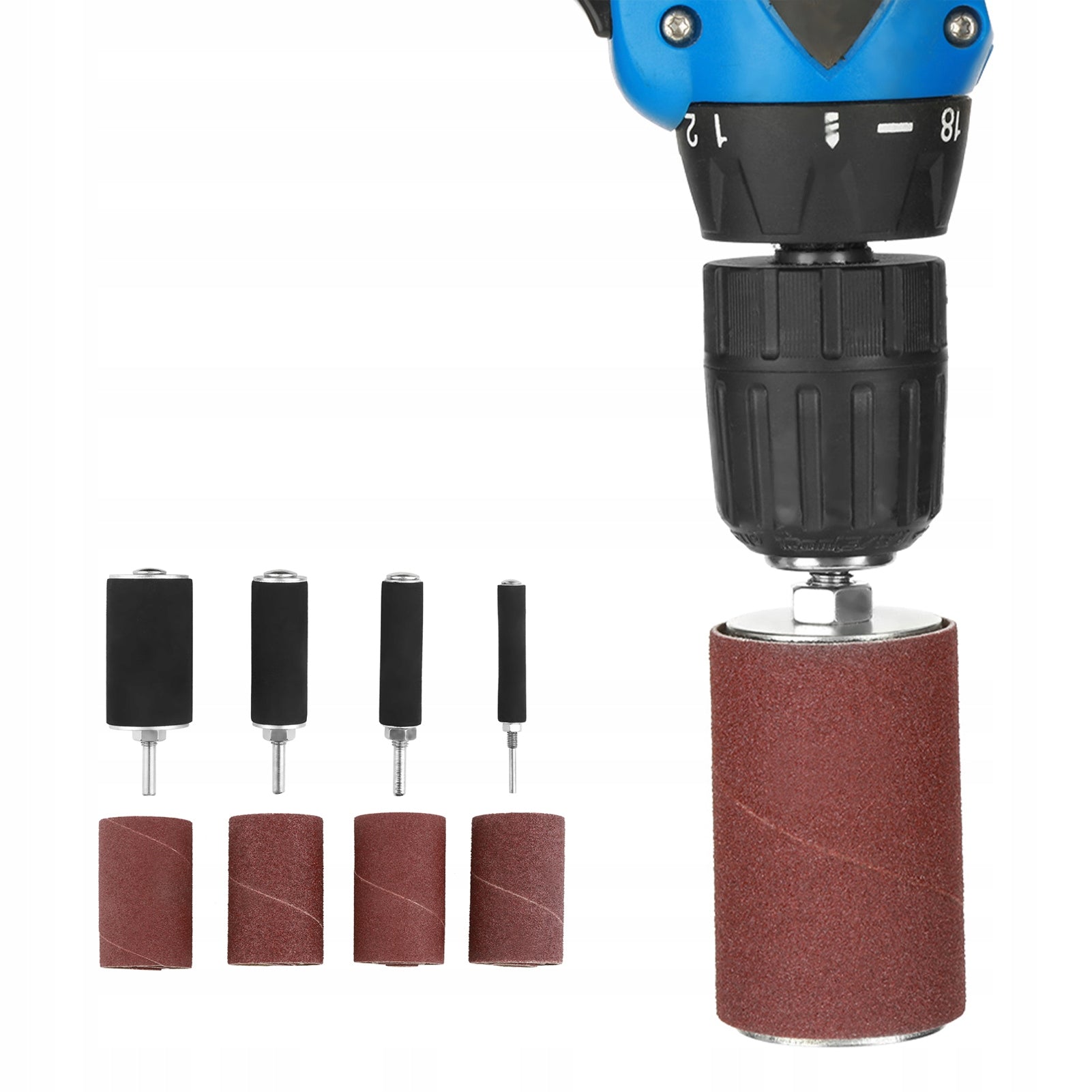 20-Piece Spindle Drum Grinding Tool Set with Suitcase Manufacturer code GS05089