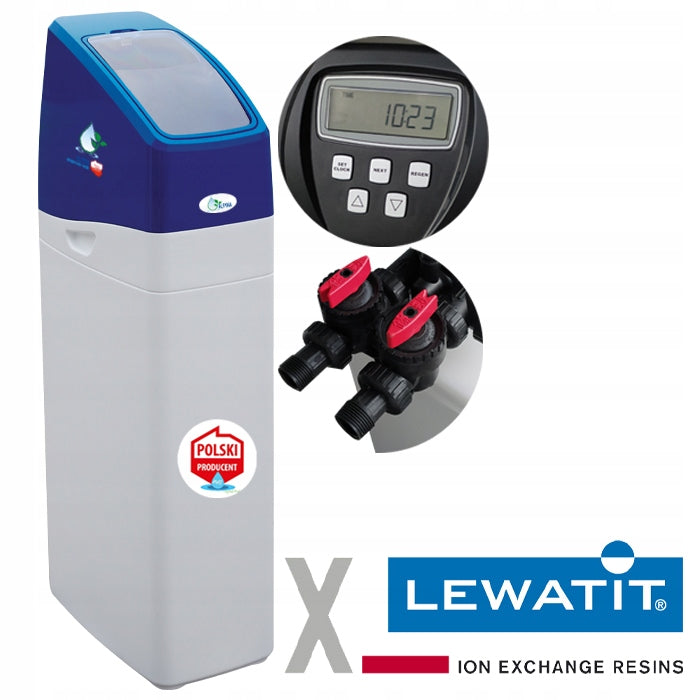20 WATER SOFTENER, WS1CI CLACK, LEVATITE, DRY TANK, 8 YEARS WARRANTY