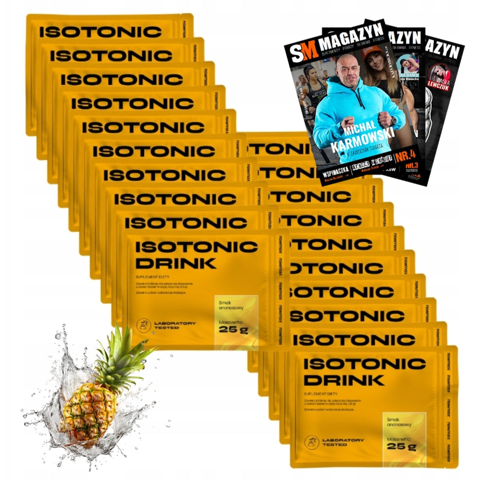 20 x nowmax ISOTONIC DRINK 25g PINEAPPLE ISOTONIC FOR FATIGUE ENERGY DROP