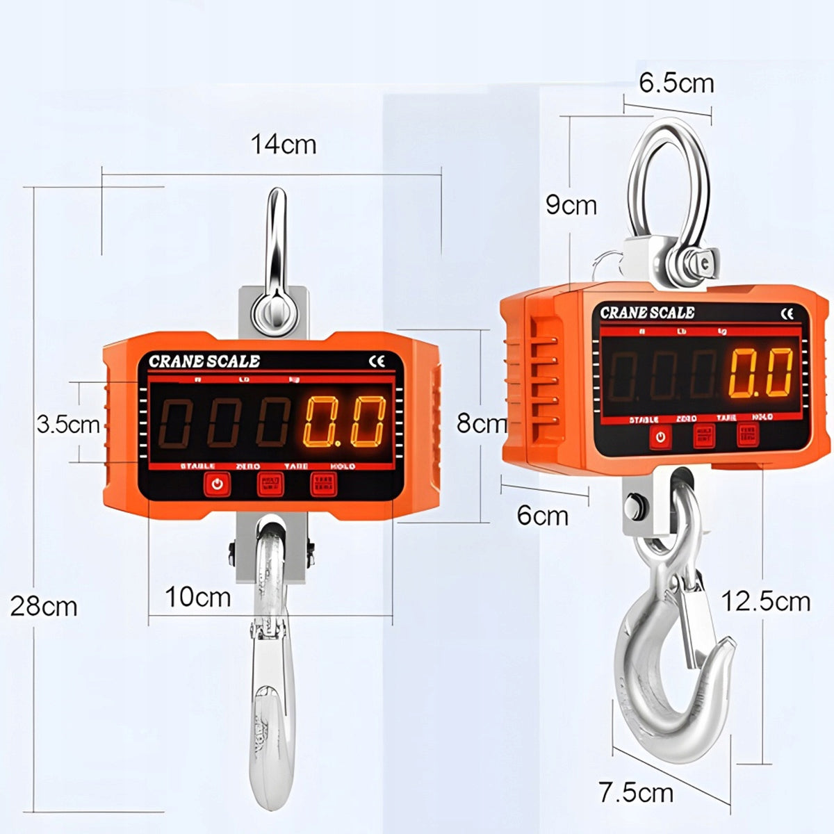 2000KG STORAGE SCALE HOOK electronic with remote control industrial scale Manufacturer code by45ffe