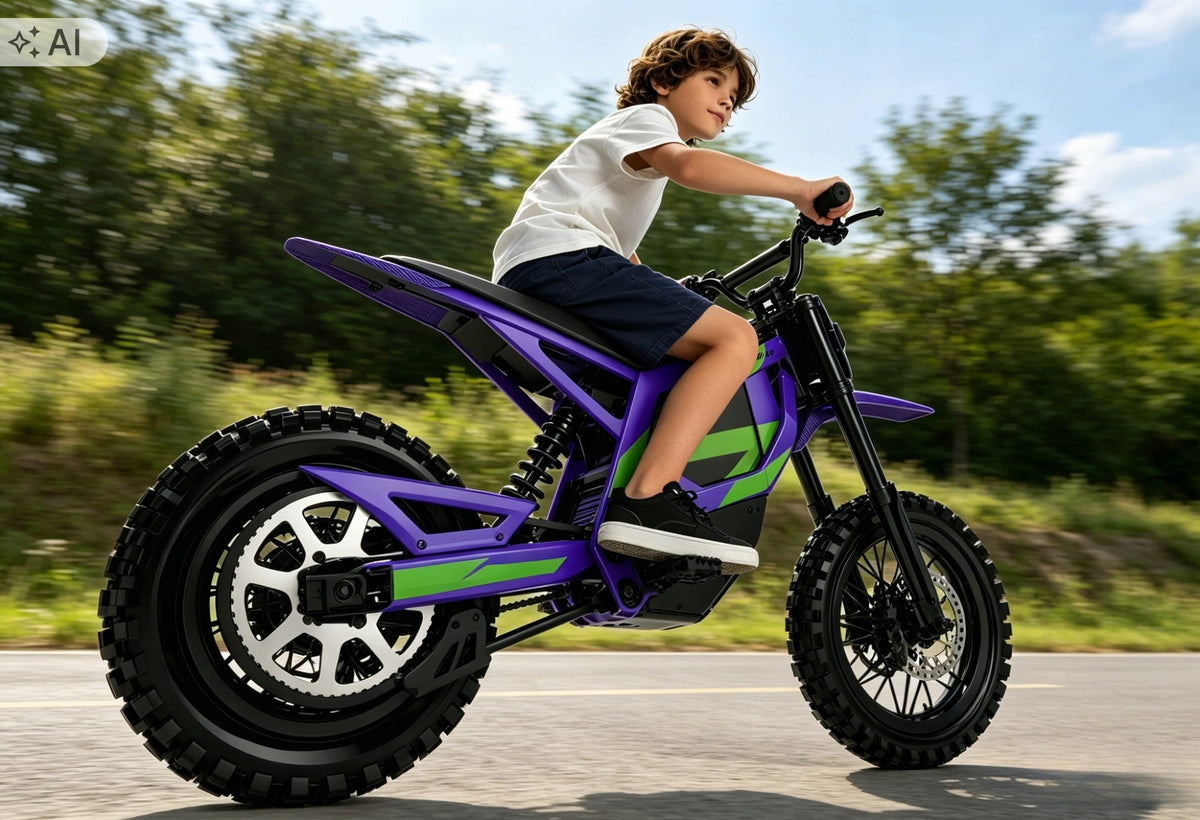 2000W Electric Motorcycle for Teenagers APTUM AP-2C-1 45km/h 48V20Ah CROSS Packaging status original