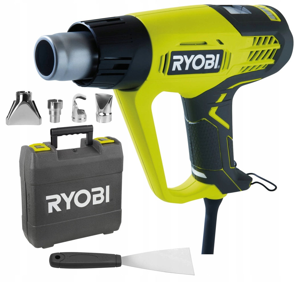 2000W HEAT GUN WITH RYOBI EHG2020LCD DISPLAY