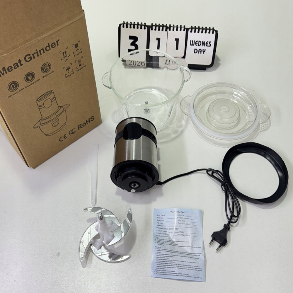 200W STAINLESS STEEL ELECTRIC MEAT NUT GRINDER2L Brand Bedee
