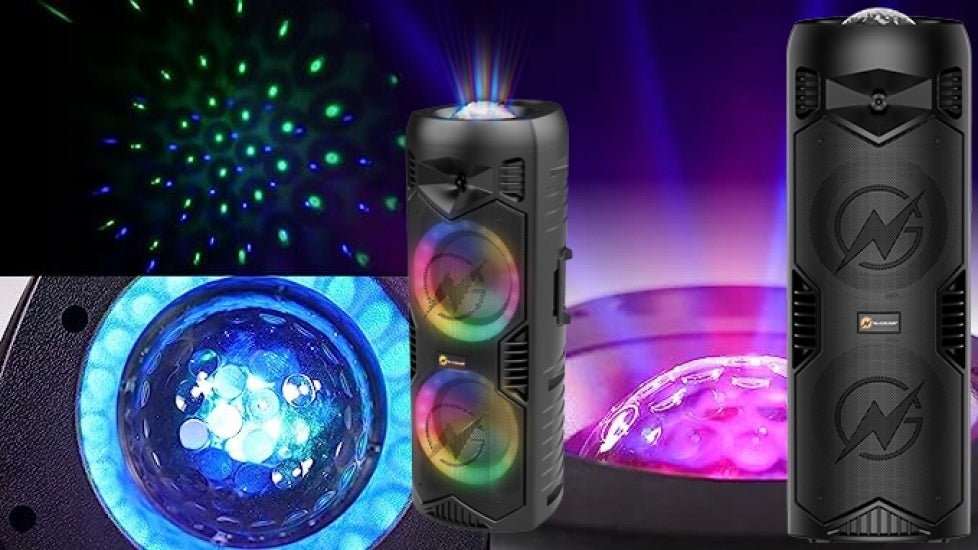 200W Wireless Bluetooth Speaker with Karaoke N-GEAR LGP 5150 Microphone Brand no brand
