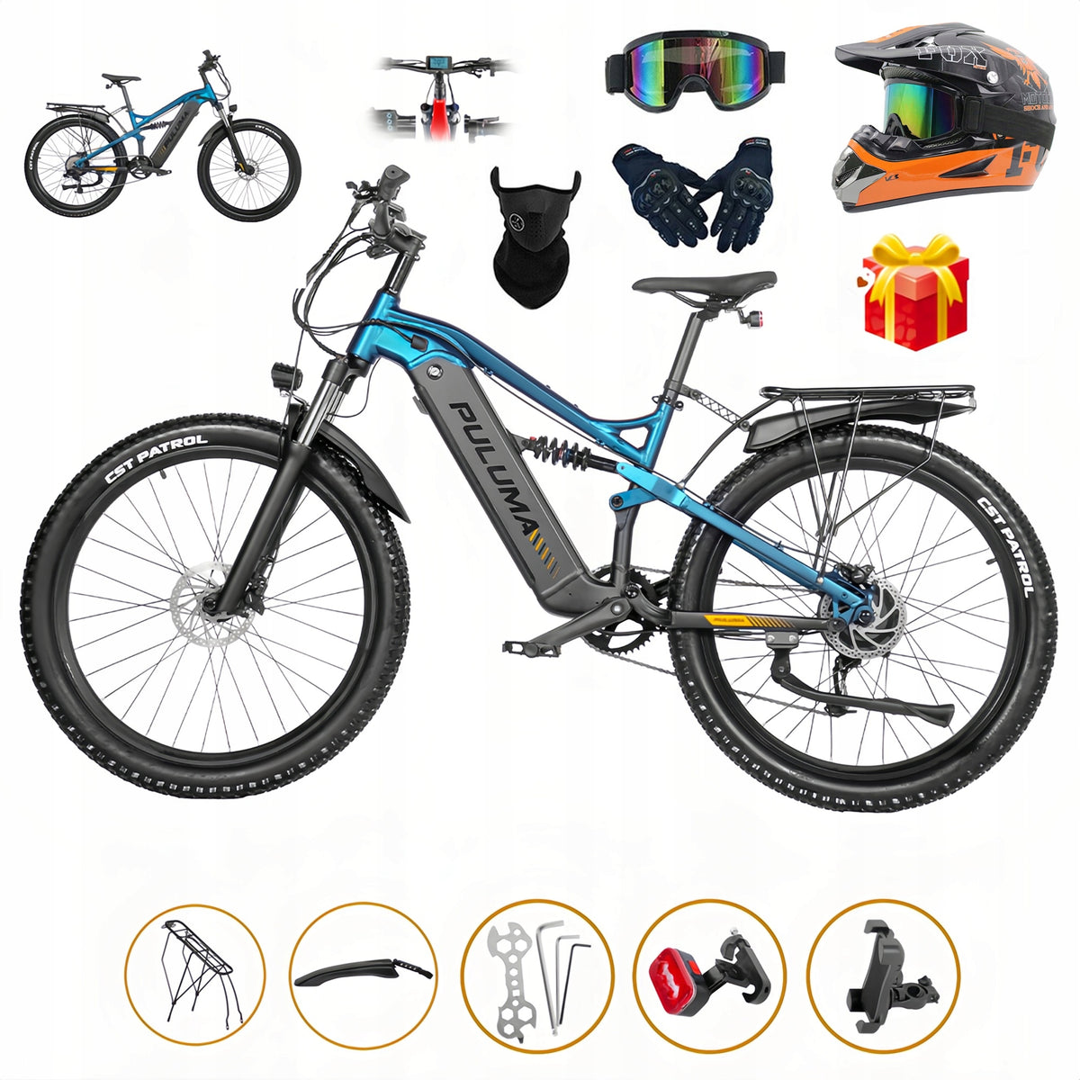 2024 PULUMA PH001 Electric vehicle 1000W 20Ah 180KM 45km/h +helmet