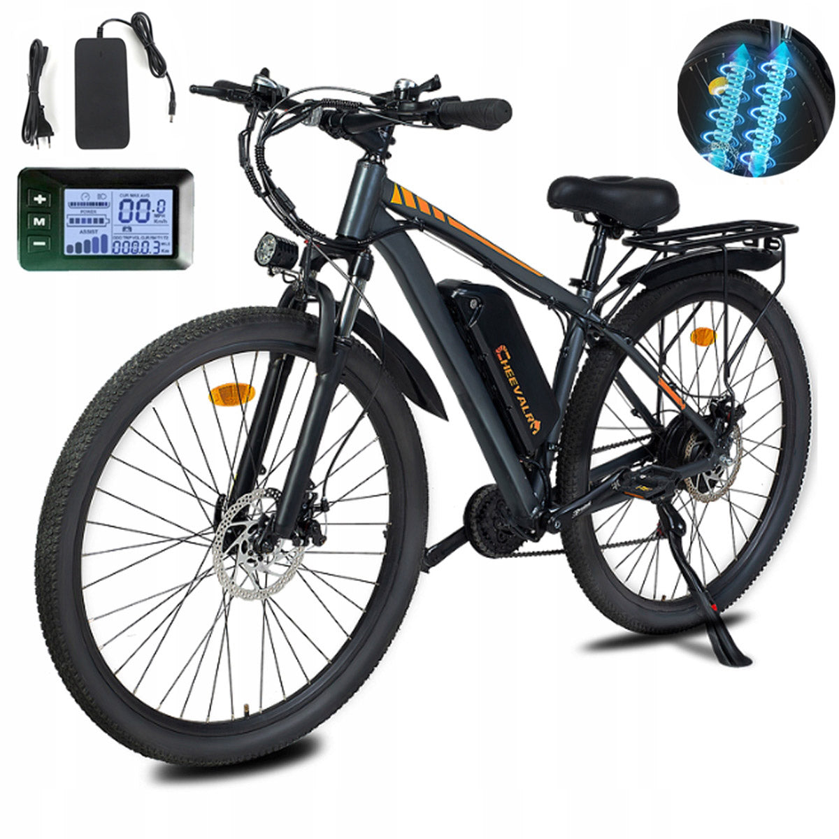 2025 Adult electric vehicle Cheevalry 1000W 48V 18.6AH 50KM/H 29"