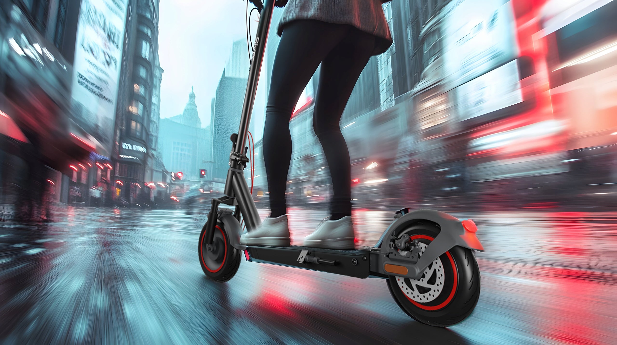 2025 Electric scooter Siver 10 Plus 350W direction indicators Shock absorption Brand Siver