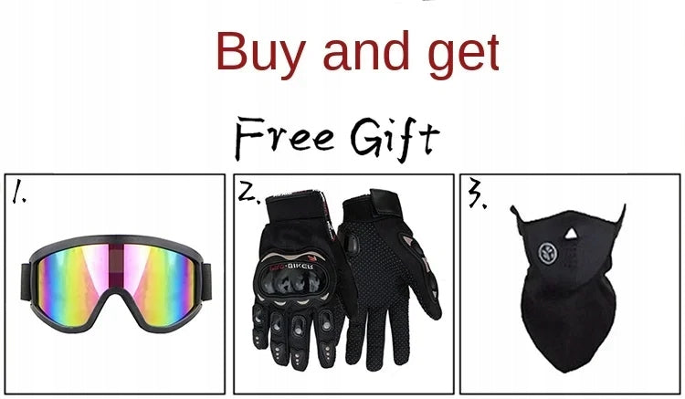 2025 NEW CROSS HELMET CHILDREN ENDURO QUAD +GLOVES+GOGLES, M Size M