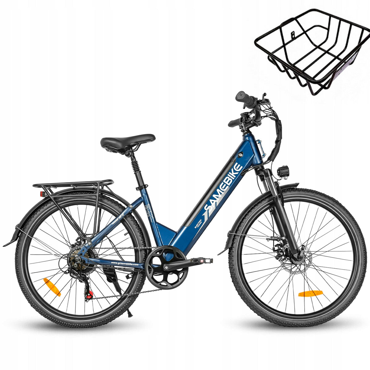 2025 NEW Samebike RS-A01 Pro Electric Vehicle 500W 35KM/H 90KM 15Ah 26*2,1"