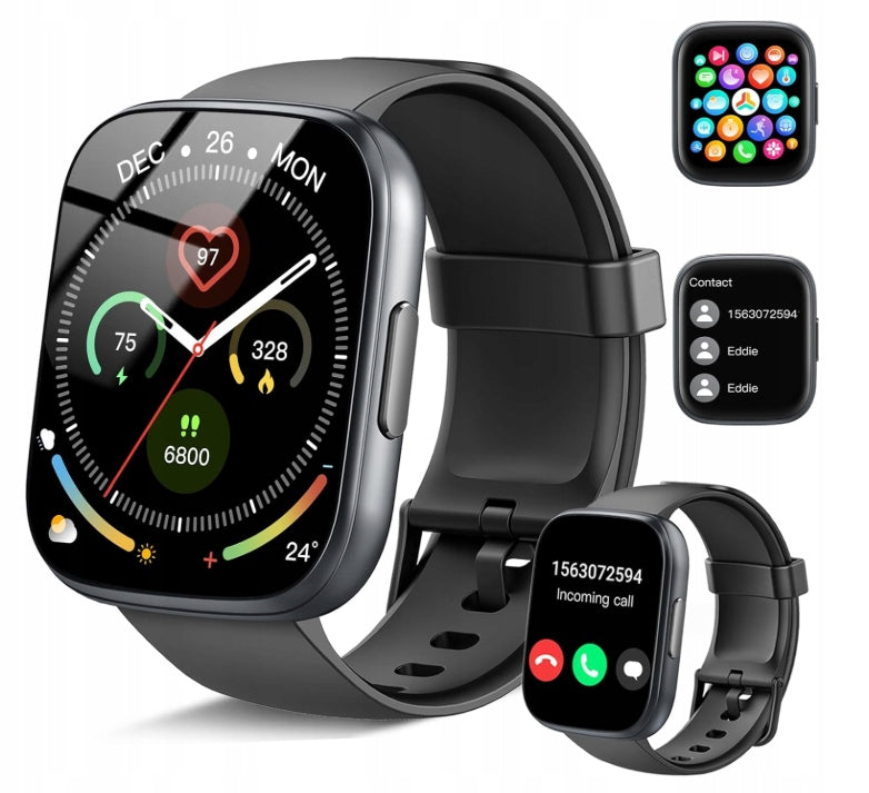 2025 Smart Watch for Women and Men, 1,95-inch Cillso T80