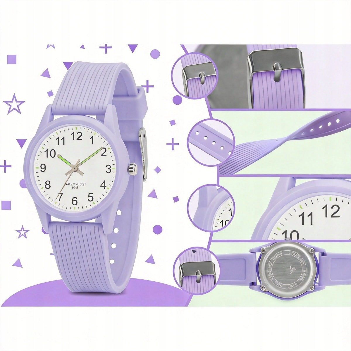 2026 Analog watch for children in 4+ years Waterproof NEW Packaging status original