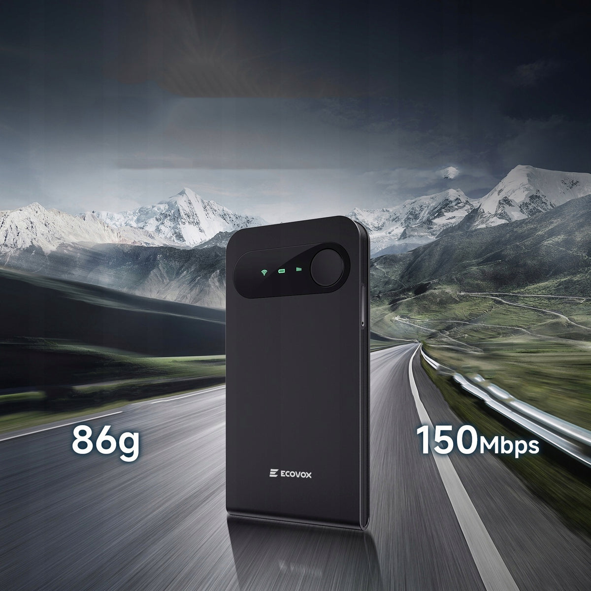 2026 ECOVOX 4G Mobile Router Portable USB 4G Wi-Fi Access Point Packaging status original