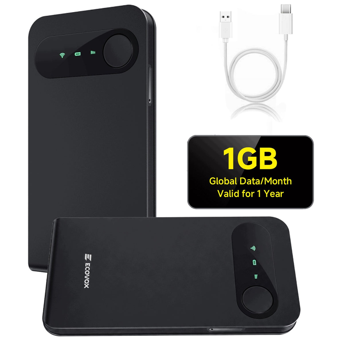 2026 ECOVOX 4G Mobile Router Portable USB 4G Wi-Fi Access Point