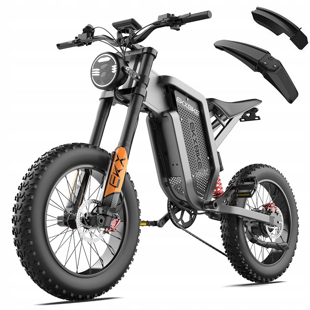 2026 Electric Motorcycle EKX X21 2000W All-terrain 55km/h 48V 35Ah 20"