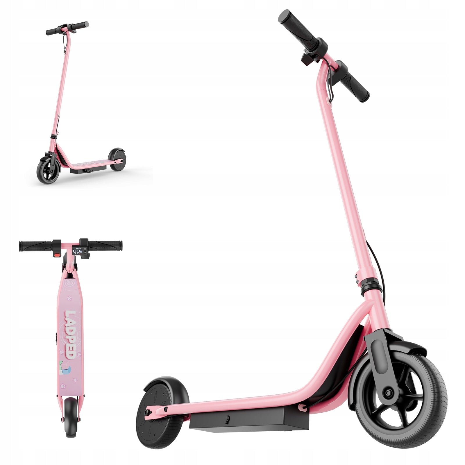 2026 Electric Scooter for Children 250W 14KM/H 16KM Pink Lightweight Packaging status original