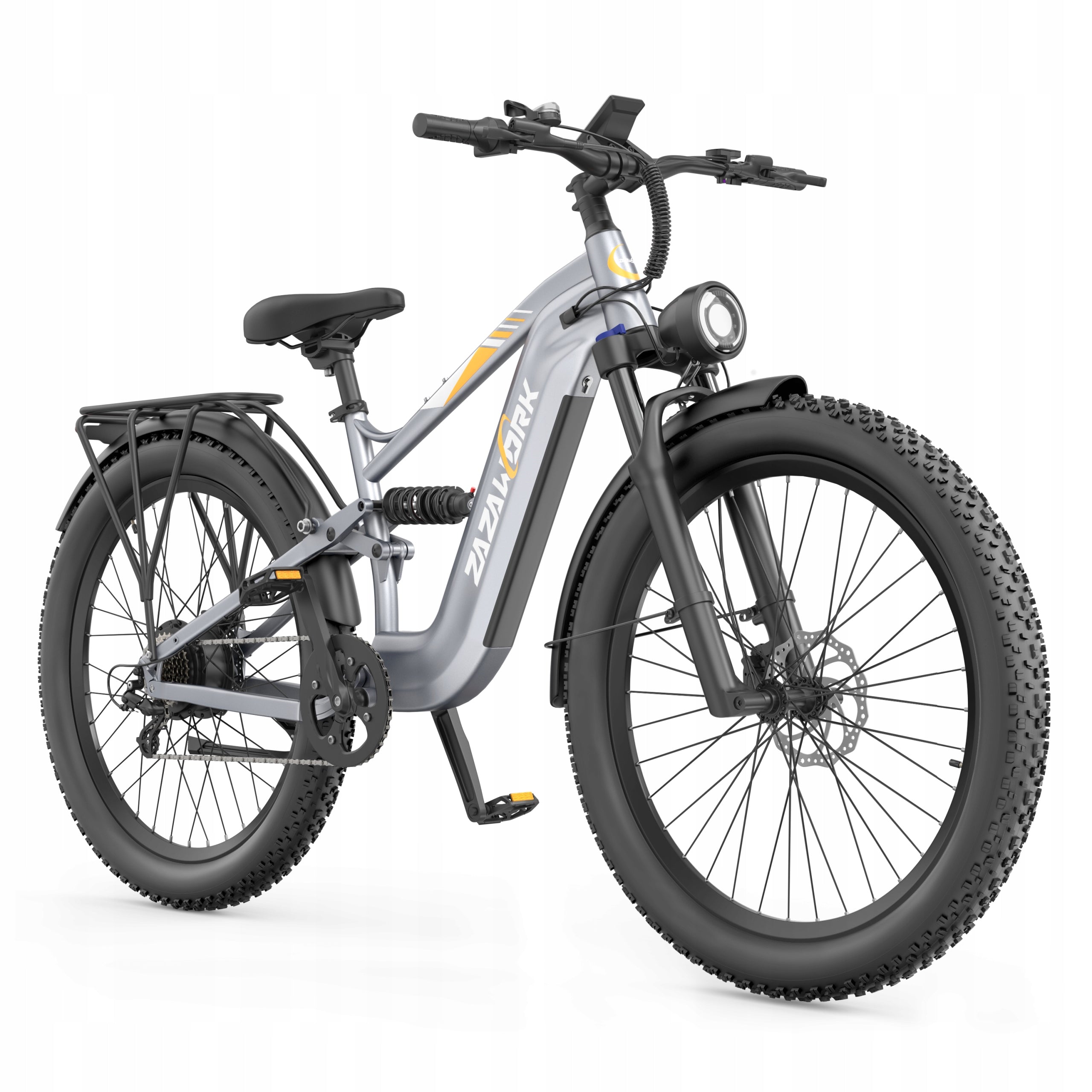 2026 Electric Vehicles 1000W 45km/h ZAZAWORK 48V20AH 27.5*3.0" LG Battery Manufacturer code 2026 Pojazdy Elektryczny ZAZAWORK CF500+kask