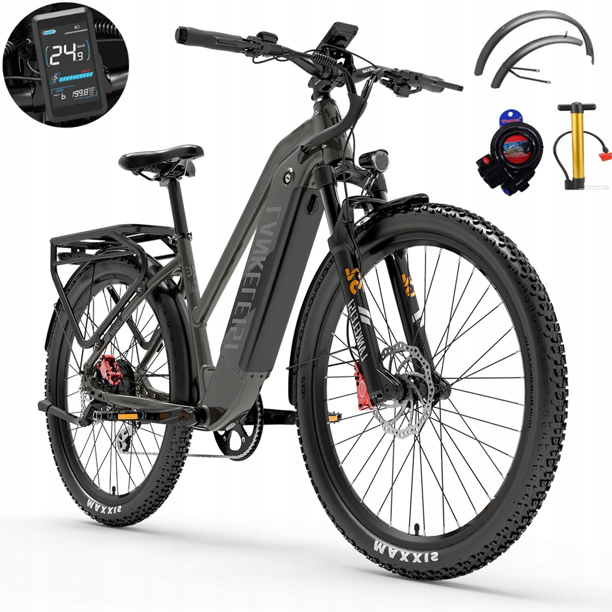 2026 Electric vehicle LANKELEISI MX600PRO 500W Torque sensor