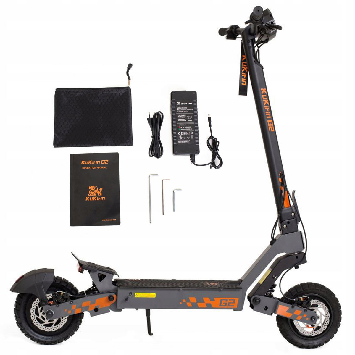 2026 KuKirin G2 15AH 1200W 45KM/H 55KM Folding Electric vehicles NEW