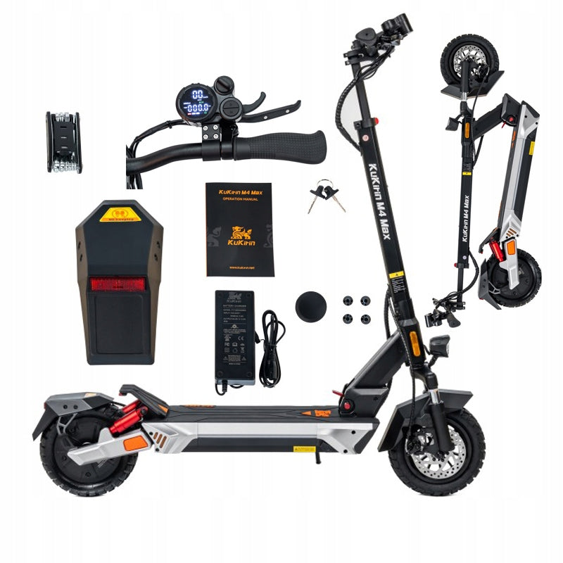 2026 KuKirin M4 Max Folding Electric Vehicles 1000W 45KM/H 48V 18,2AH PL