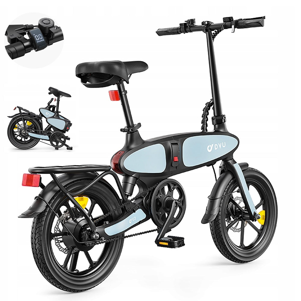 2026 Men's/Women's Electric Vehicle DYU C2 250W 25km/h 48V 7.5Ah 16"