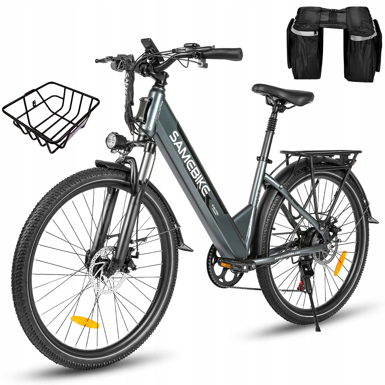 2026 NEW Samebike A01 Pro Electric vehicle 500W 35KM/H 90KM 15Ah 26*2,1"