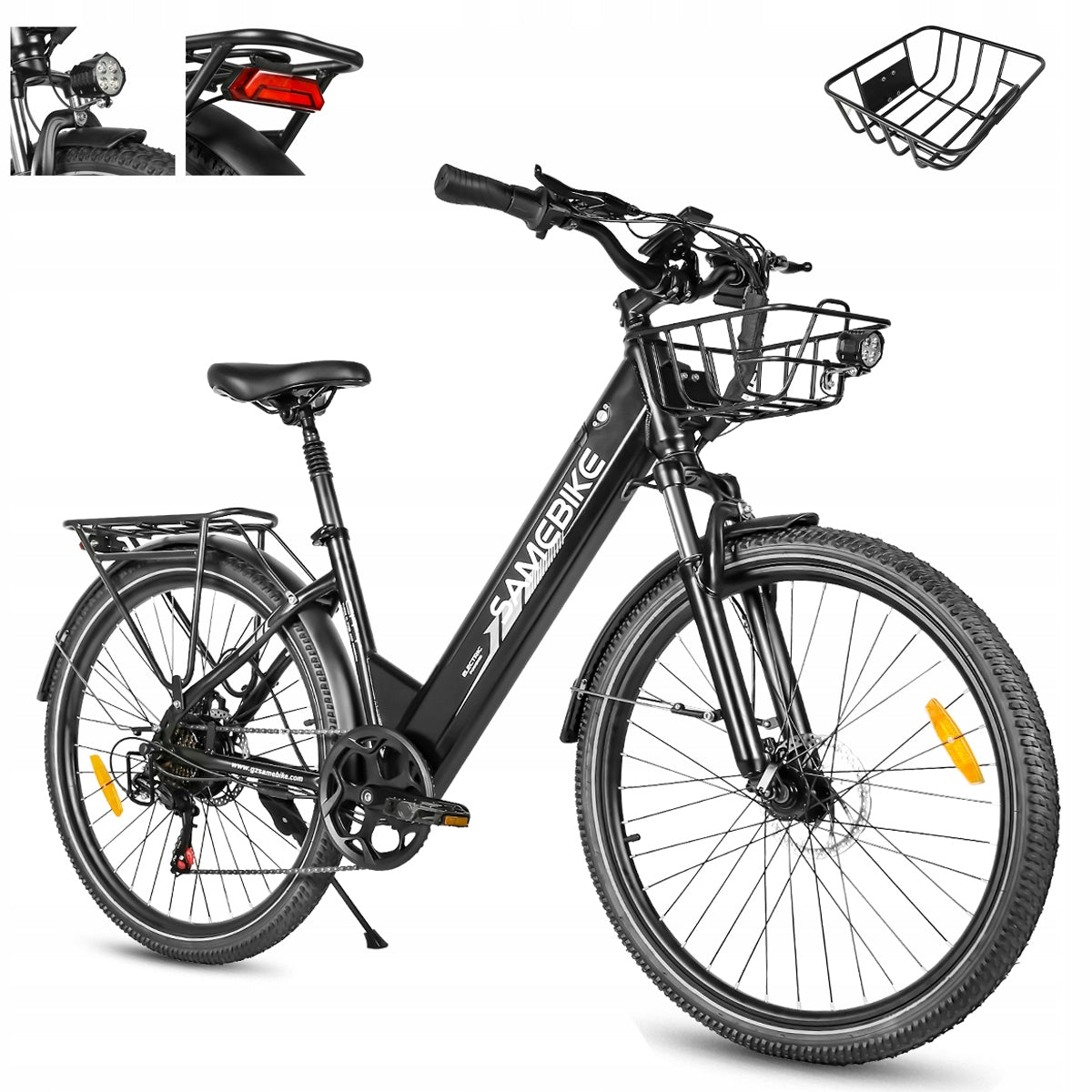 2026 New Electric Vehicles Samebike RS-A01Pro-T 35KM/H 500W 36V15AH 26" CE
