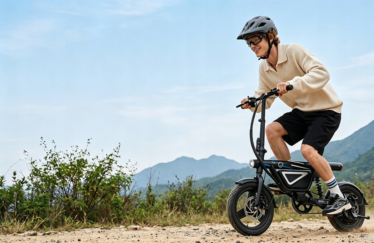 2026 New IScooter EB1S Electric Bike 25 km/h 50km range 250W 36V12Ah EU Packaging status original