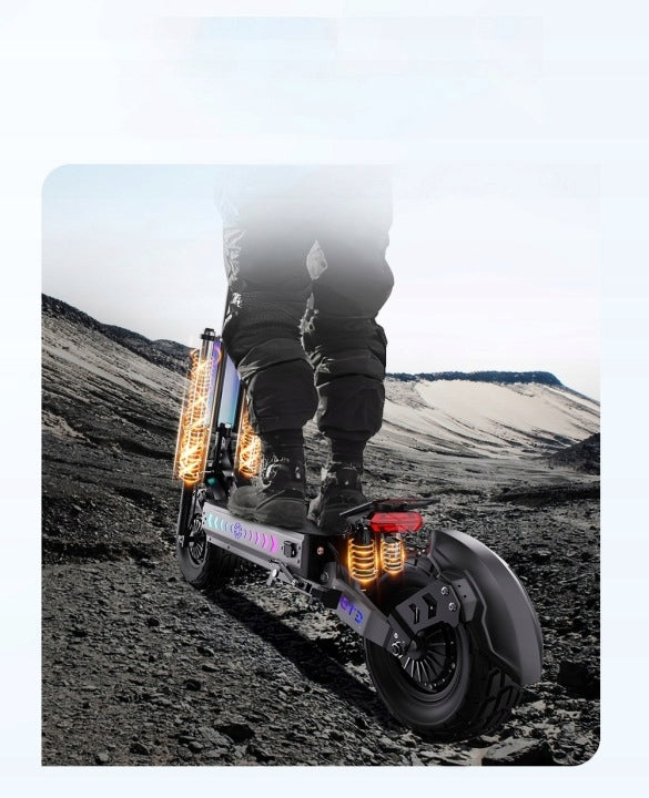 2026 OOTD APEFOX T90 Electric scooter 2×2100W 60V 31.2AH range 100km Engine power 250 W