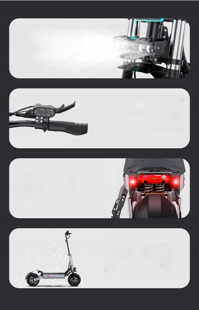 2026 OOTD APEFOX T90 Electric scooter 2×2100W 60V 31.2AH range 100km Manufacturer code OOTD APEFOX T90