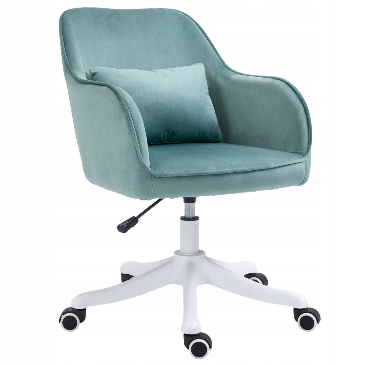 2026 Office chair massage USB lumbar pillow green