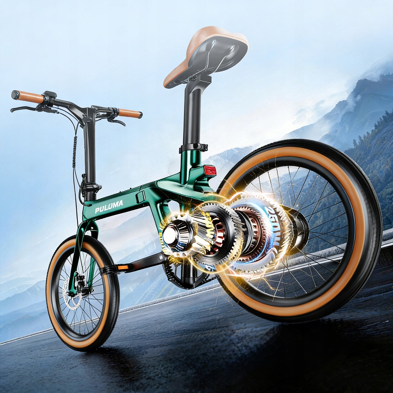 2026 PULUMA PT20 City Electric vehicles 350W 36V7AH 40KM 25km/h Packaging status original