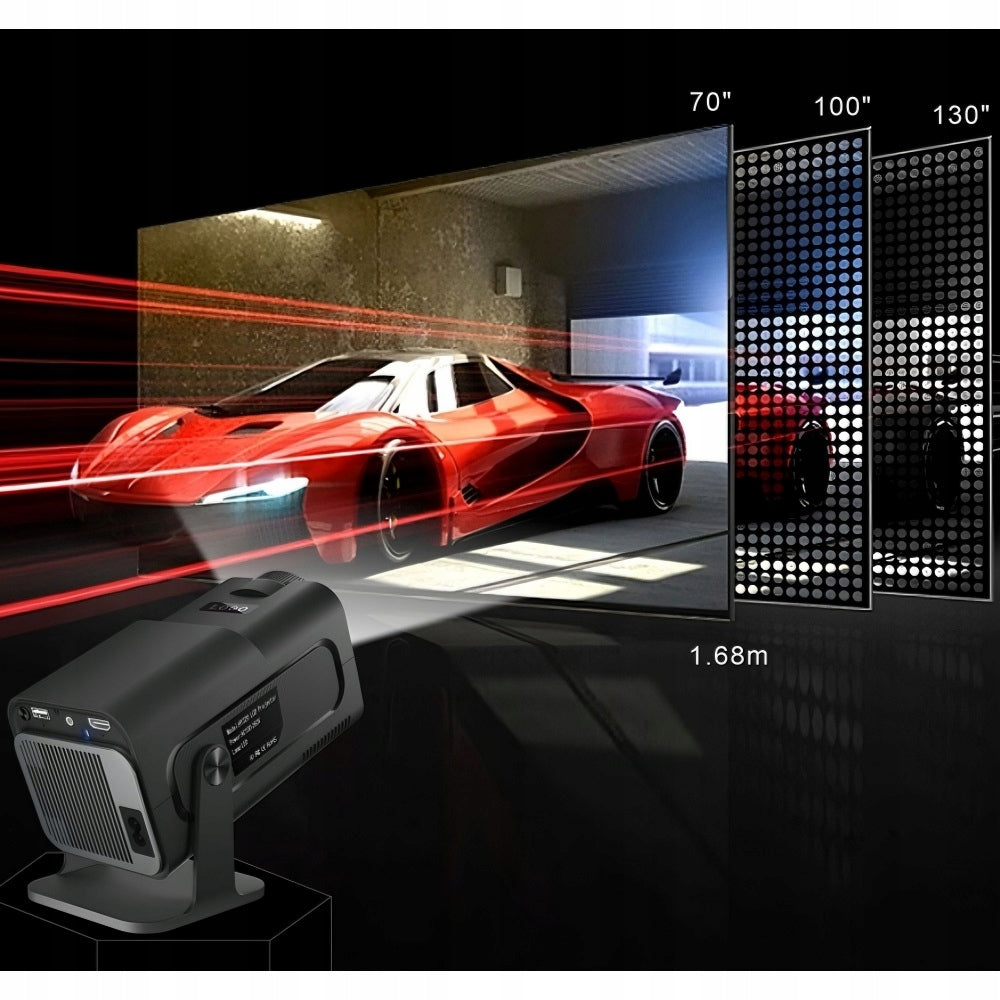 2026 Projector WiFi Projector HY320 LED Remote Control Android TV 4K FULL HD 1080p Manufacturer code YFDZ-6942740275321