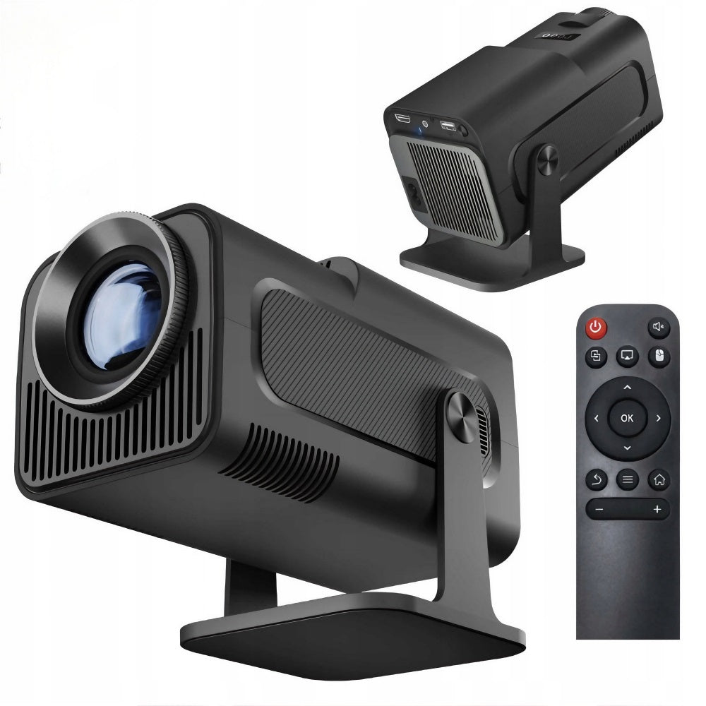 2026 Projector WiFi Projector HY320 LED Remote Control Android TV 4K FULL HD 1080p