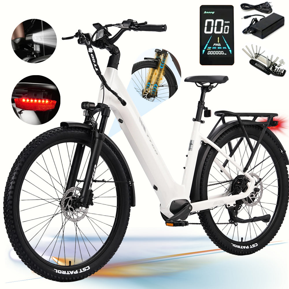 2026 TTGO Z3 27,5" City electric bike 250 W 48V 720WH 7 gears 120HP