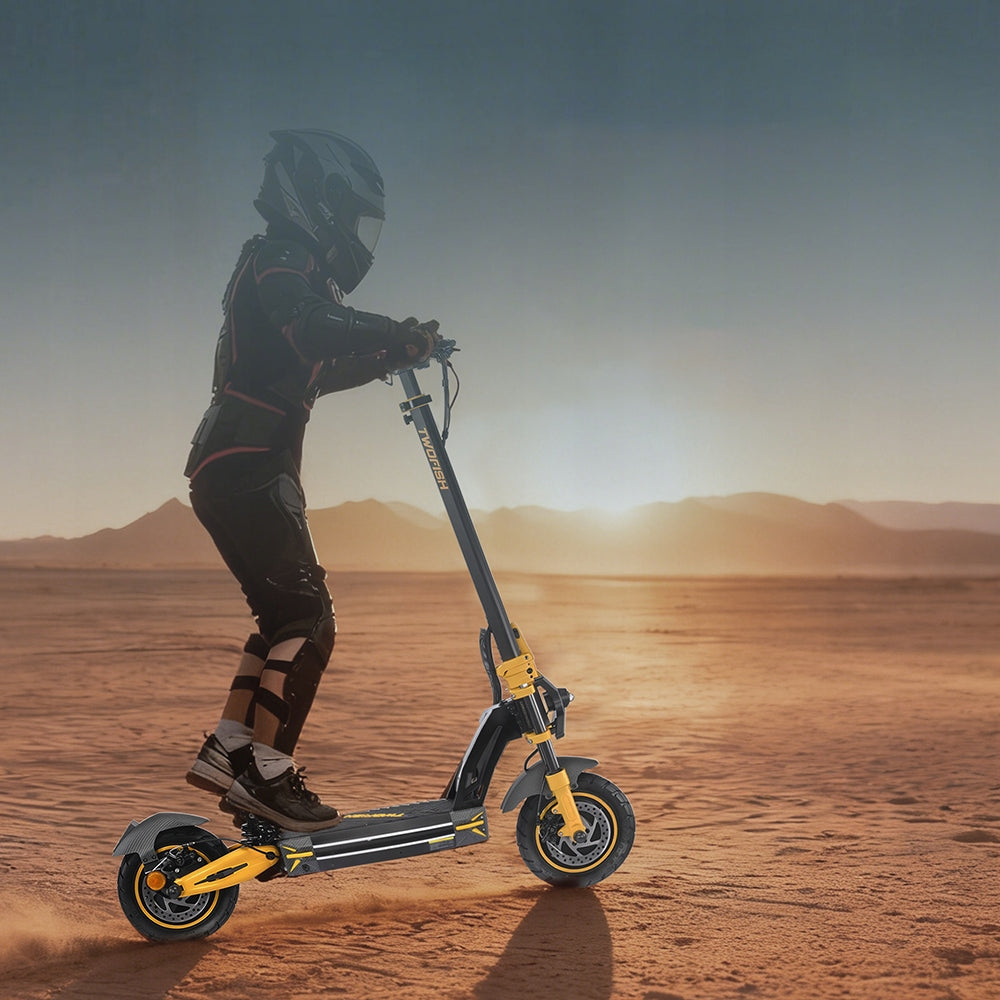 2026 TW 3PRO 1640W*2 23Ah 10” NFC 90KM OFF-ROAD ELECTRIC SCOOTER Packaging status original